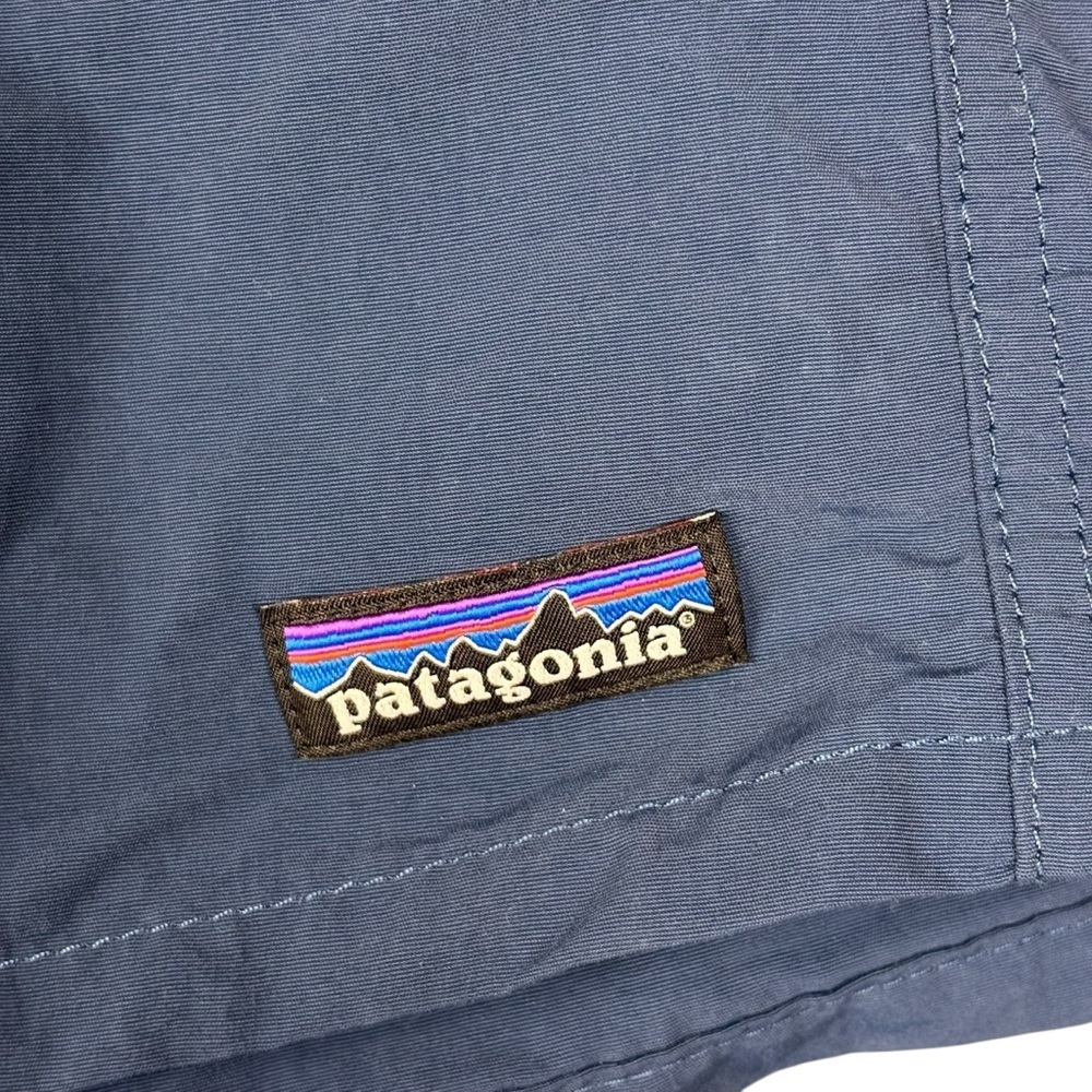 Patagonia Baggies Navy Lined Shorts – Men’s Sz Large - Picture 3 of 10